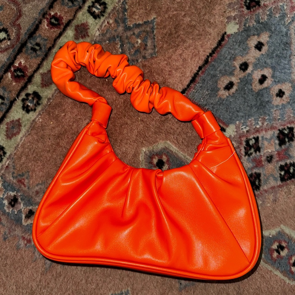 Pretty Little Thing orange purse